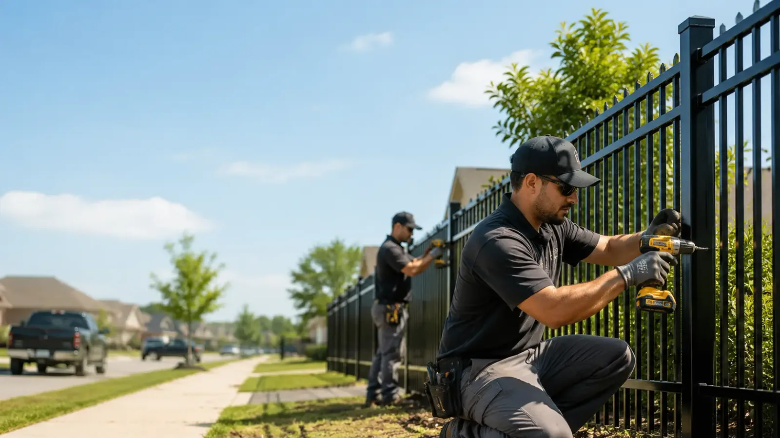 Metal Fence Installation in Leominster, MA